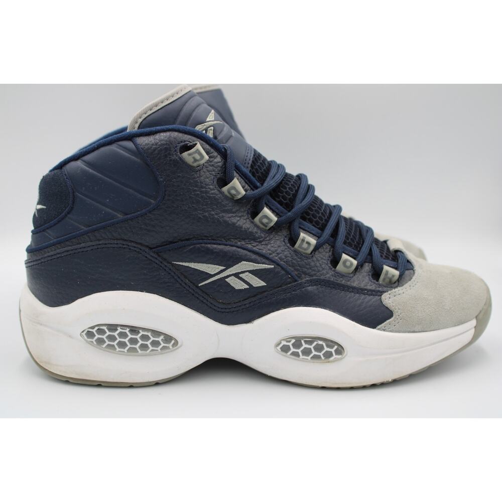 Size 11 - Reebok Question Mid Georgetown - FX0987 - Picture 6 of 10